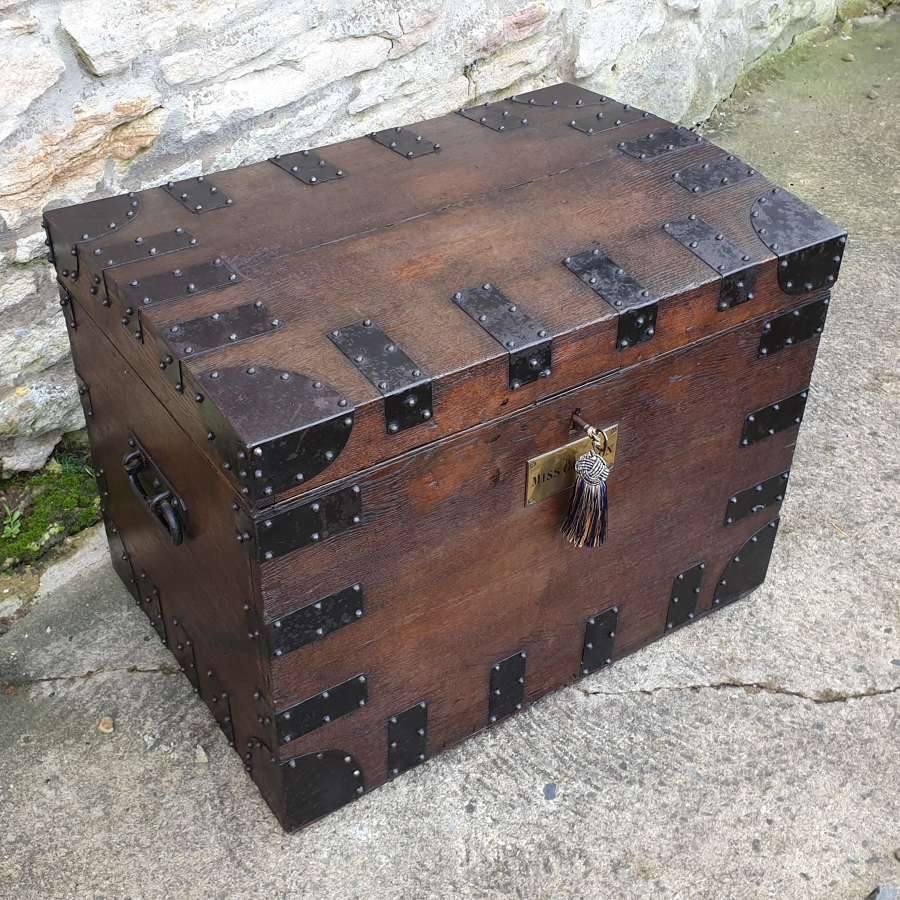 Handsome 19th c. Country House Silver Chest.