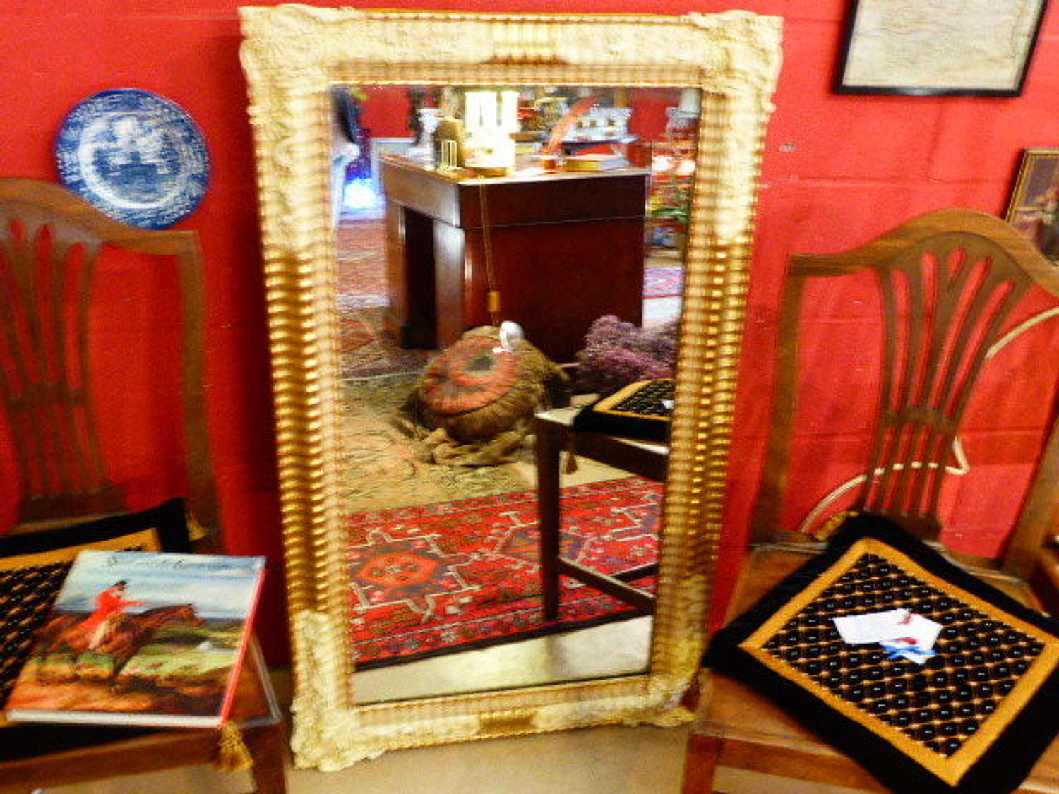 Stylish 19th century French Giltwood Mirror c1860