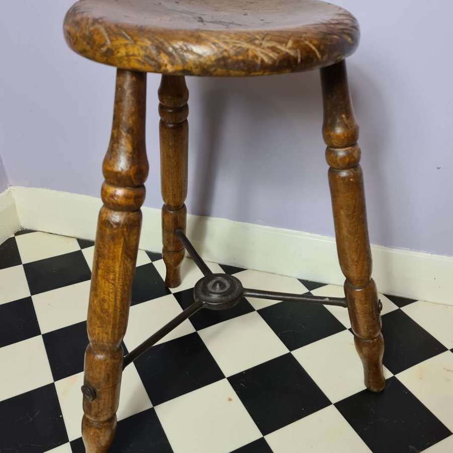 Traditional Victorian Kitchen Stool