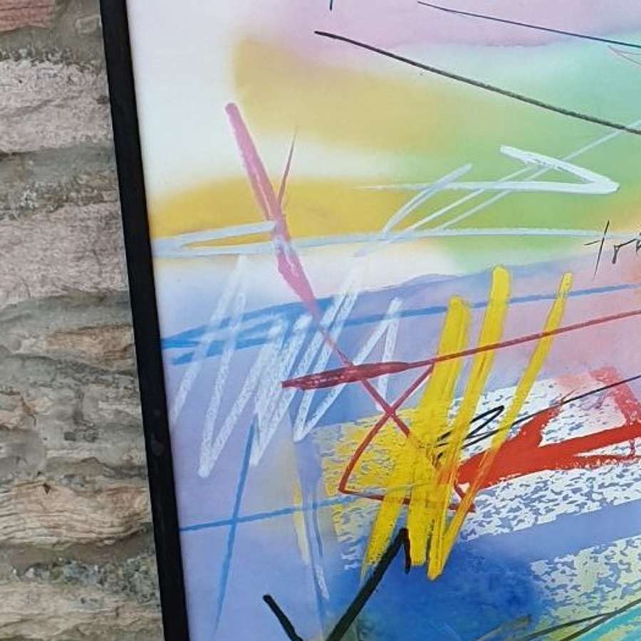 Large Framed Poster – Michael Heizer 1983