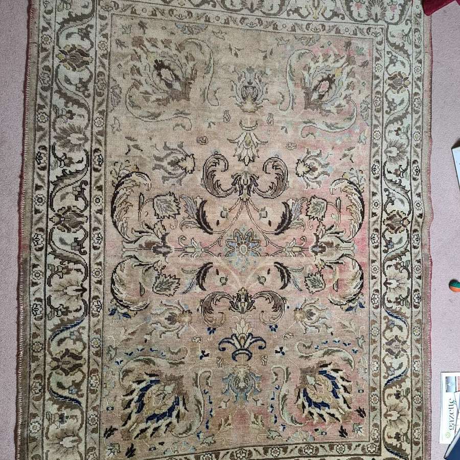 Excellent Vintage Tabriz Persian Rug