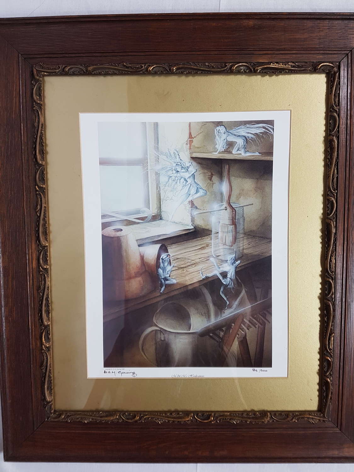 Limited Edition Print by B.E.M.Gowing.   Signed and Dated.