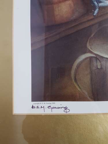 Limited Edition Print by B.E.M.Gowing. Signed and Dated.