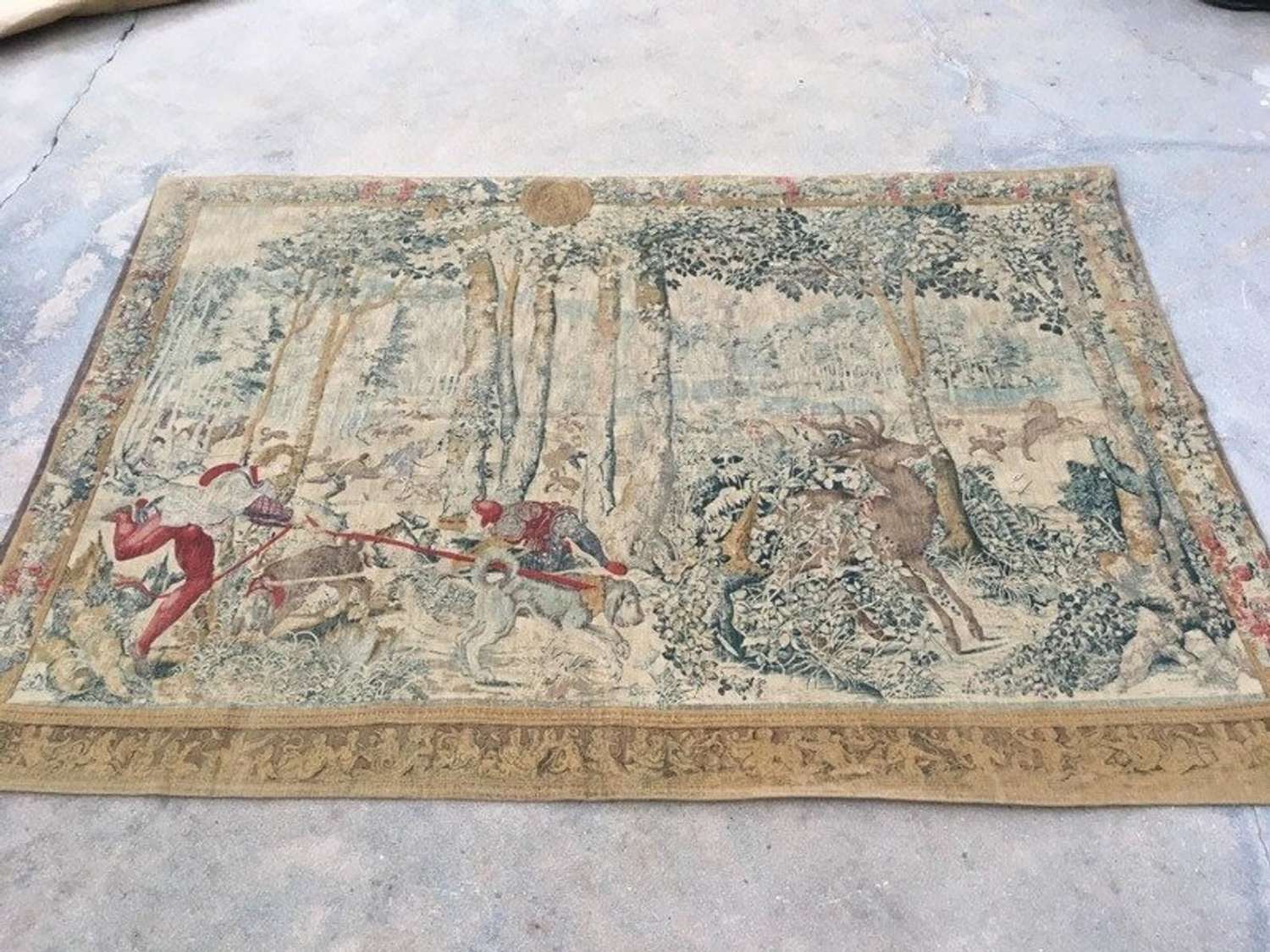 Large French Tapestry