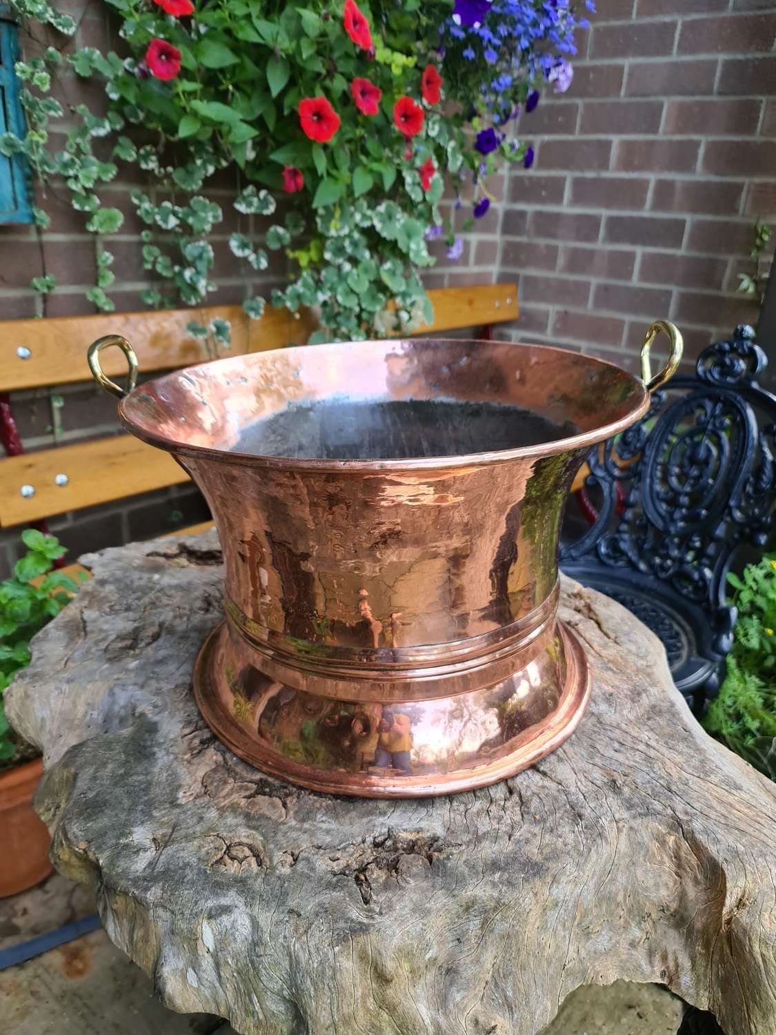 Large French Copper Pot