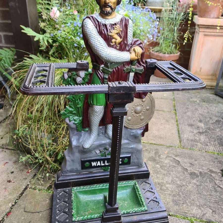 Victorian Cast-iron Stick Stand depicting William Wallace
