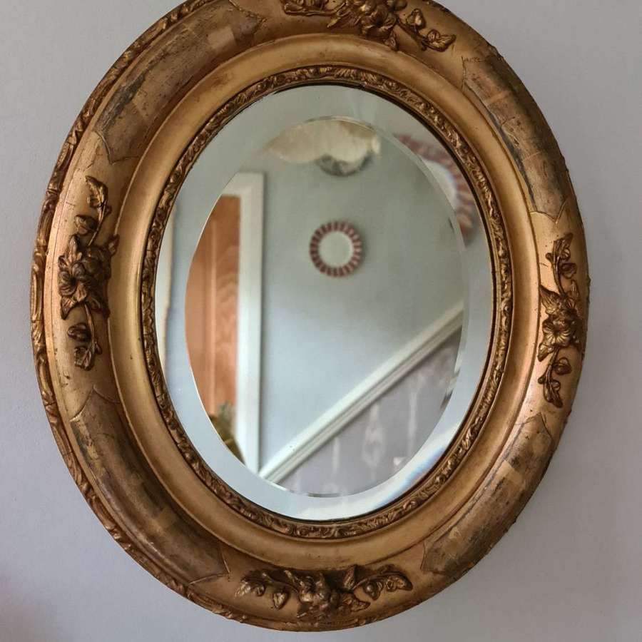 Small 19th Century French Mirror