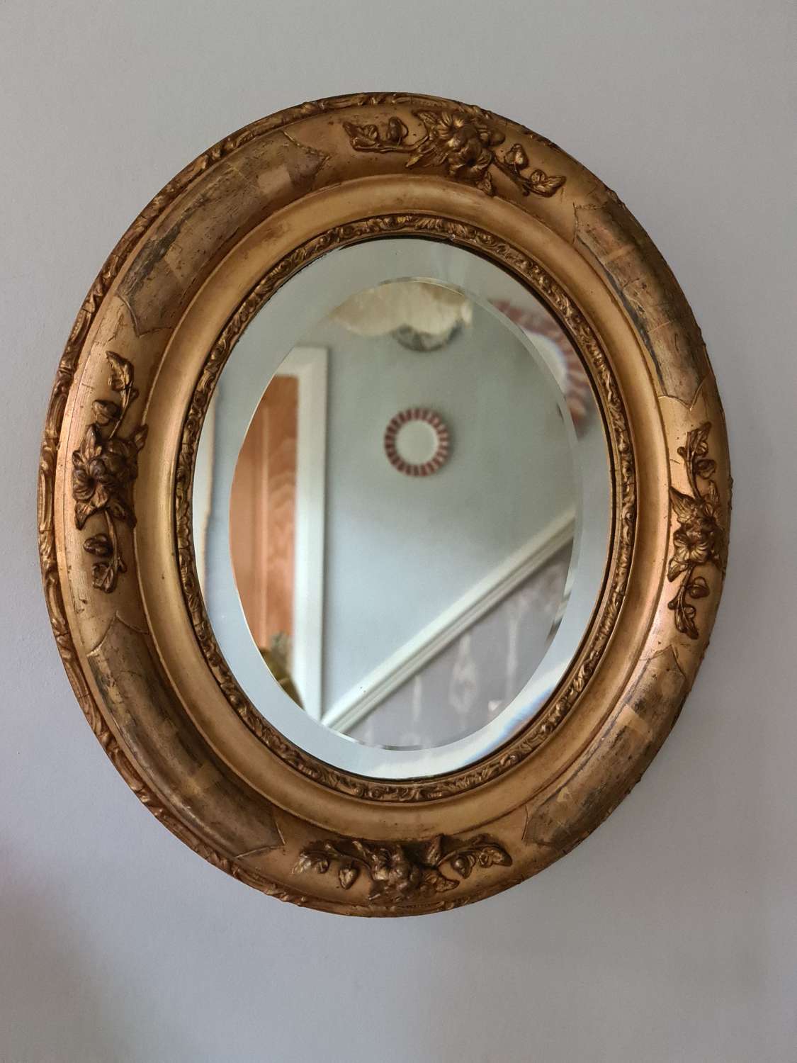 Small 19th Century French Mirror