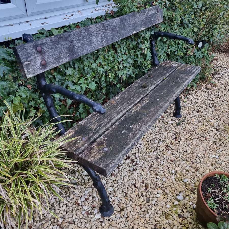 Heavy Sturdy Victorian Garden Bench