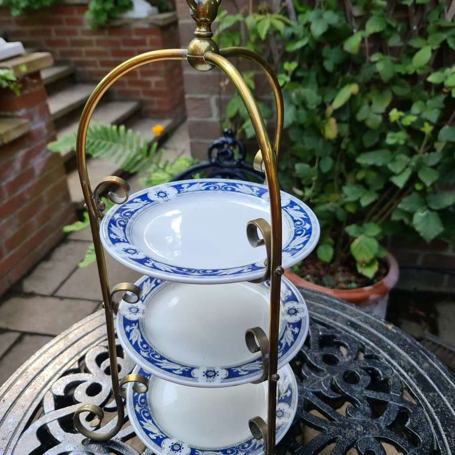 Handsome and Useful Edwardian Cake Stand