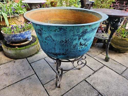 Huge Copper Pot/Planter