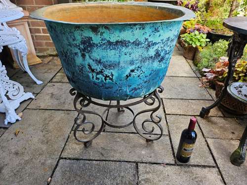Huge Copper Pot/Planter