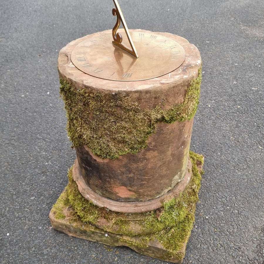 18th/19th Century Scottish Red Sandstone Plinth/Pedestal