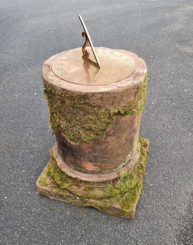 18th/19th Century Scottish Red Sandstone Plinth/Pedestal