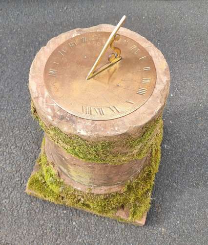 18th/19th Century Scottish Red Sandstone Plinth/Pedestal