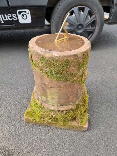 18th/19th Century Scottish Red Sandstone Plinth/Pedestal