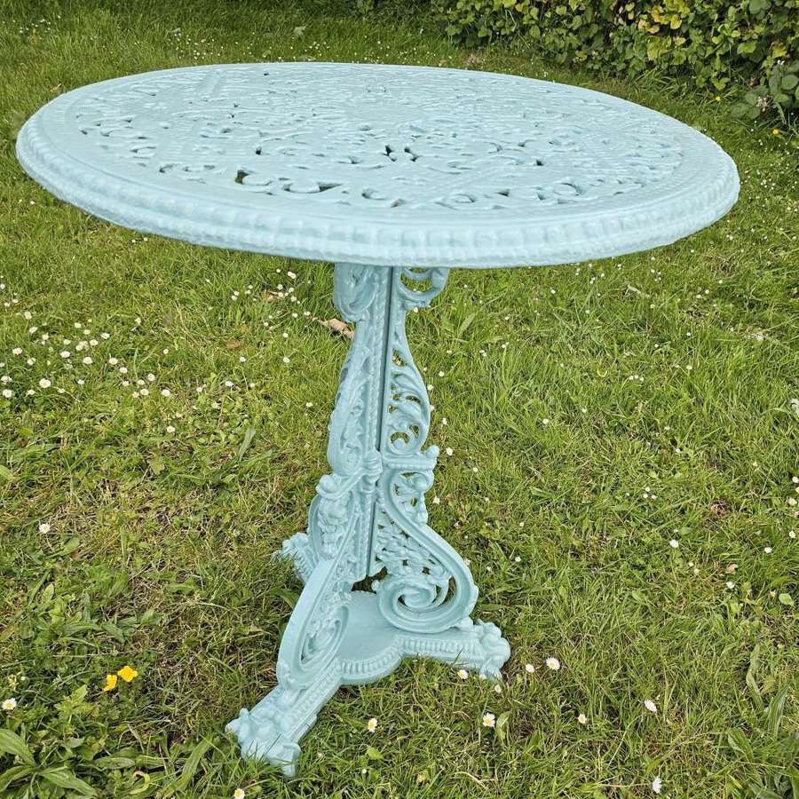 Victorian Christopher Dresser Design Cast-iron Garden Bistro Table