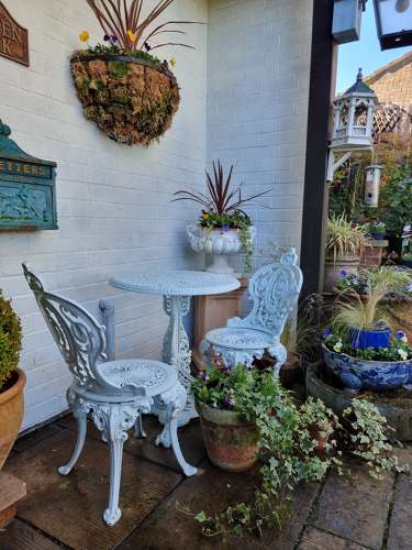 Rare Victorian Christopher Dresser Design Cast-iron Garden Table