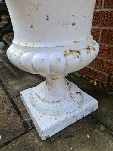 Large Pair Tuscan Terracotta Urns