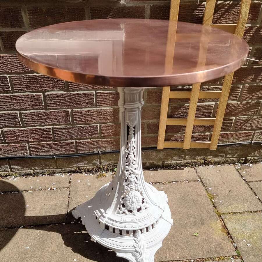 Rare Cast-iron Garden Table c1840 "The Rotherham"