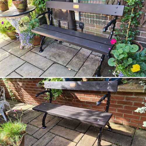 19th Century Cast-iron Garden Bench