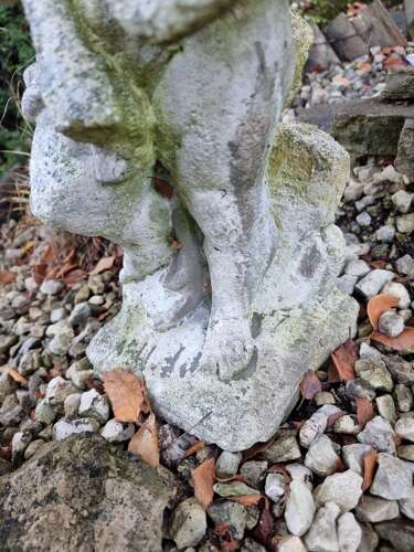 Attractive PAIR Garden Cherub Statues
