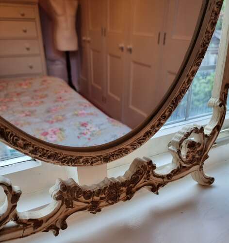 Stylish Triple Dressing Table Mirror c1930