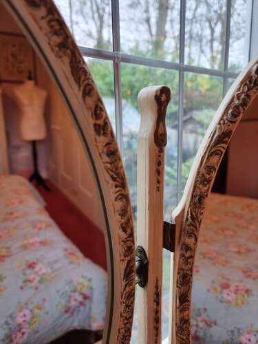 Stylish Triple Dressing Table Mirror c1930