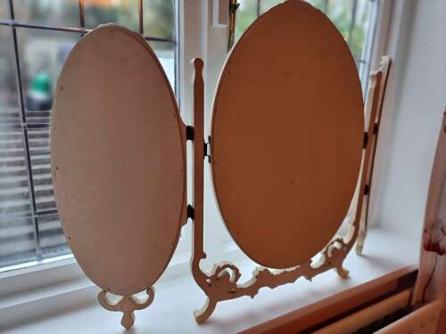 Stylish Triple Dressing Table Mirror c1930