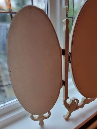 Stylish Triple Dressing Table Mirror c1930