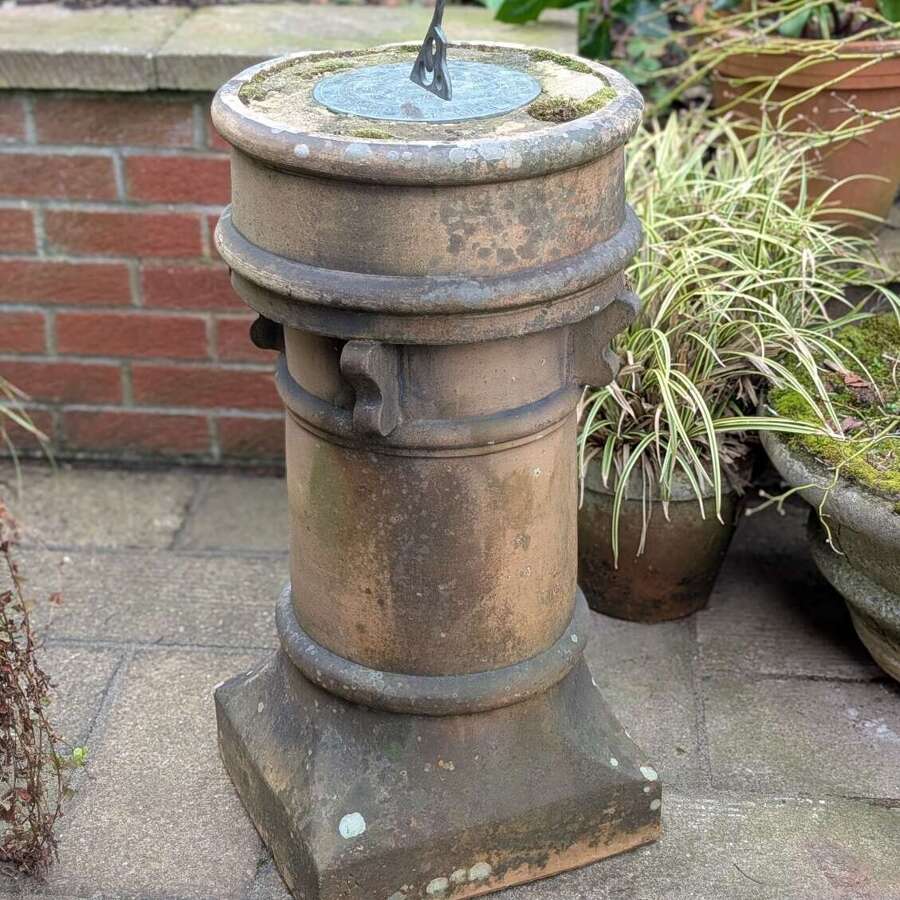 19th Century Sundial formerly an unusual Victorian Chimney