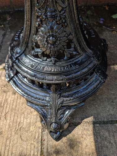 Rare Cast-iron Garden Table c1840 