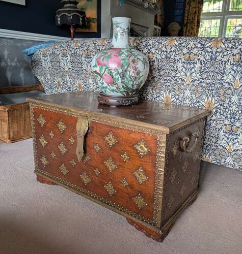 Padouk Zanzibar Blanket or Storage Box