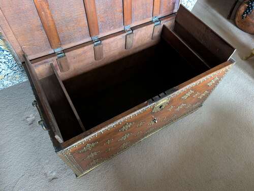 Padouk Zanzibar Blanket or Storage Box